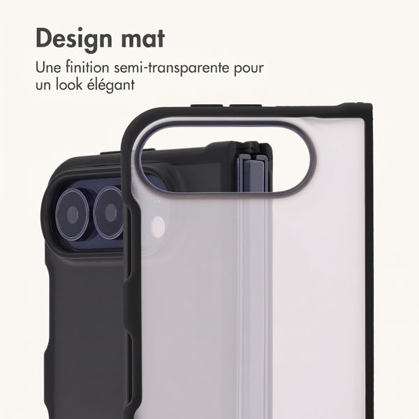 imoshion Coque Color Guard Apple iPhone Duo - Noir