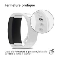 imoshion Bracelet silicone Samsung Gear Fit 2 / 2 Pro - Blanc