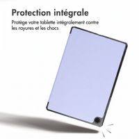 imoshion Coque tablette Trifold Samsung Galaxy Tab A9 Plus - Lila