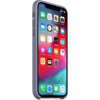 Apple Coque en silicone Apple iPhone X / Xs - Lavender Gray
