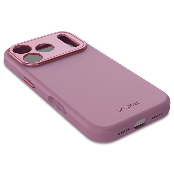 Decoded Coque en silicone MagSafe Apple iPhone 17 Pro - Rosette