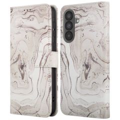 imoshion Étui de télephone portefeuille Design Samsung Galaxy A37 (5G) - Sandy Marble