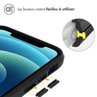 imoshion Rugged Hybrid Carbon Case Apple iPhone 12 Mini - Noir