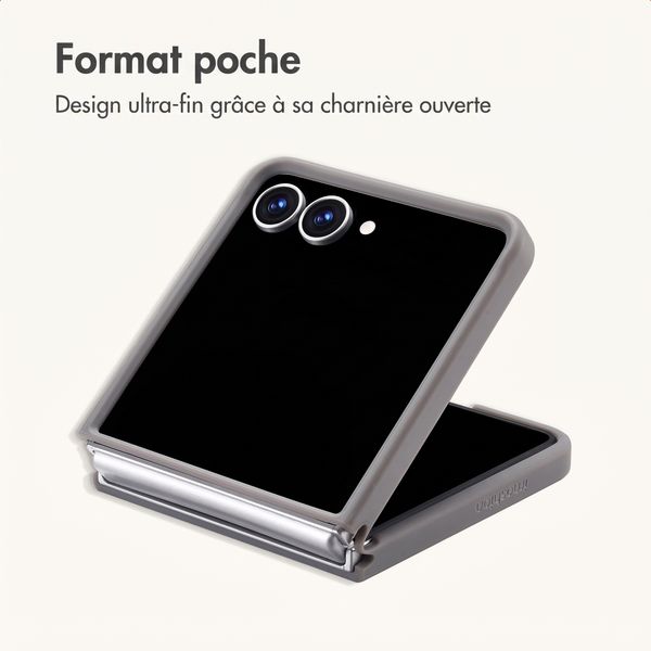 imoshion Coque Color Guard Samsung Galaxy Z Flip 8 - Gris