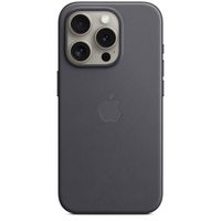 Apple Coque FineWoven MagSafe Apple iPhone 15 Pro - Noir