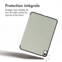 imoshion Coque tablette Trifold Apple iPad 11 (2025) 11 pouces A16 / iPad 10 (2022) 10.9 pouces - Vert clair