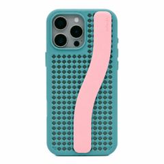 Callbuddy Coque avec strap Apple iPhone 16 Pro Max - Miami Vice