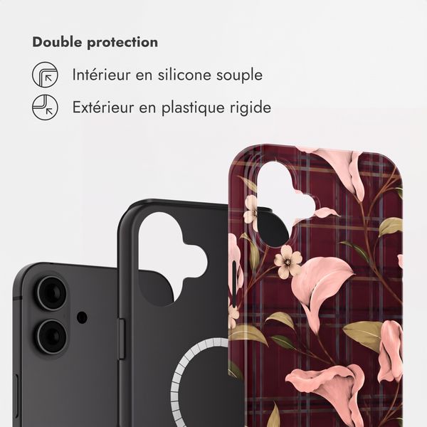 Selencia Coque arrière Vivid avec MagSafe Apple iPhone 16 - Autumn Muse