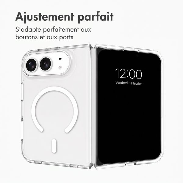 imoshion Coque arrière de protection avec MagSafe Apple iPhone Ultra - Transparent
