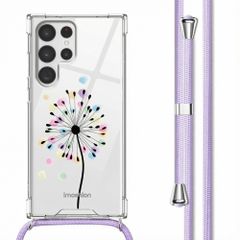 imoshion Coque Design avec cordon Samsung Galaxy S22 Ultra - Sandstone Dandelion