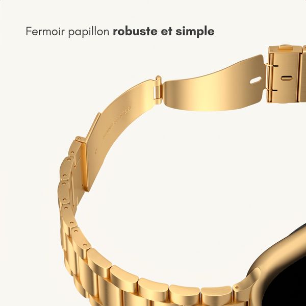 imoshion Bracelet acier Apple Watch | 44/45/46/49 mm - Doré