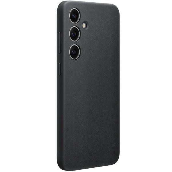 Samsung Coque originale en cuir vegan Samsung Galaxy S24 Plus - Noir