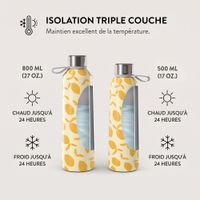 Burga Water Bottle - 500 ml - Lemon Tart