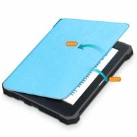 imoshion Étui de liseuse portefeuille Slim Soft Kobo Nia - Bleu clair