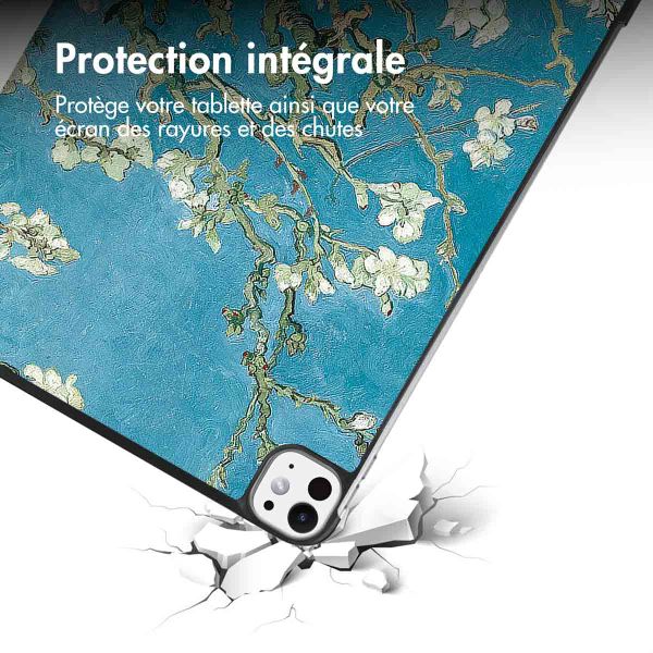 imoshion Coque tablette Design Trifold Apple iPad Pro 11 (2025) M5 / (2024) M4 - Green Plant