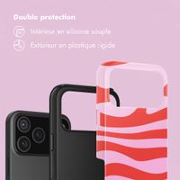 Selencia Coque arrière Vivid Apple iPhone 18 Pro - Dream Swirl Pink