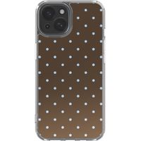 imoshion Coque Design Apple iPhone 15 - Polka Dot Bruin