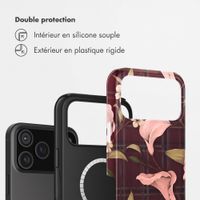 Selencia Coque arrière Vivid avec MagSafe Apple iPhone 18 Pro / 17 Pro - Autumn Muse