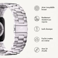 imoshion Bracelet acier Apple Watch | 44/45/46/49 mm - Argent