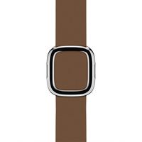 Apple Bracelet Leather Band Modern Buckle Apple Watch | 38/40/41/42 mm - Taille M - Marron