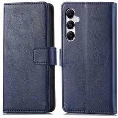 imoshion Étui de télephone portefeuille de luxe Samsung Galaxy A55 - Bleu foncé