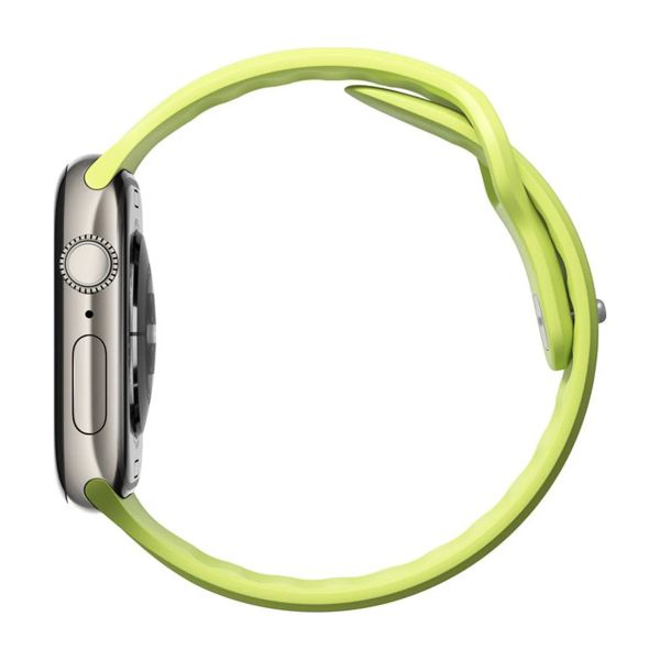 Nomad Bracelet Tempo en silicone Apple Watch | 44/45/46/49 mm - Lime