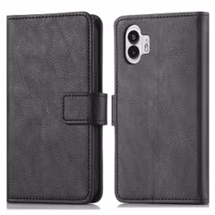 imoshion Étui de télephone portefeuille de luxe Nothing Phone (2) - Noir