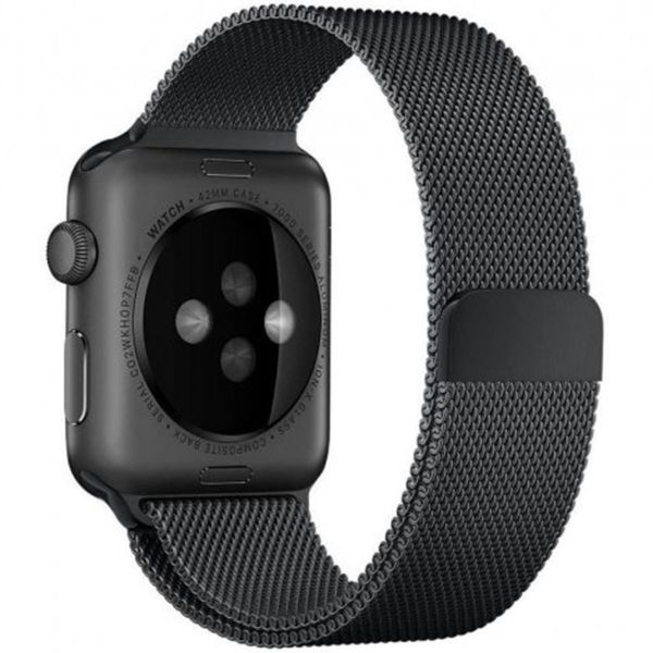 WiWu Bracelet milanais Apple Watch | 38/40/41/42 mm - Noir