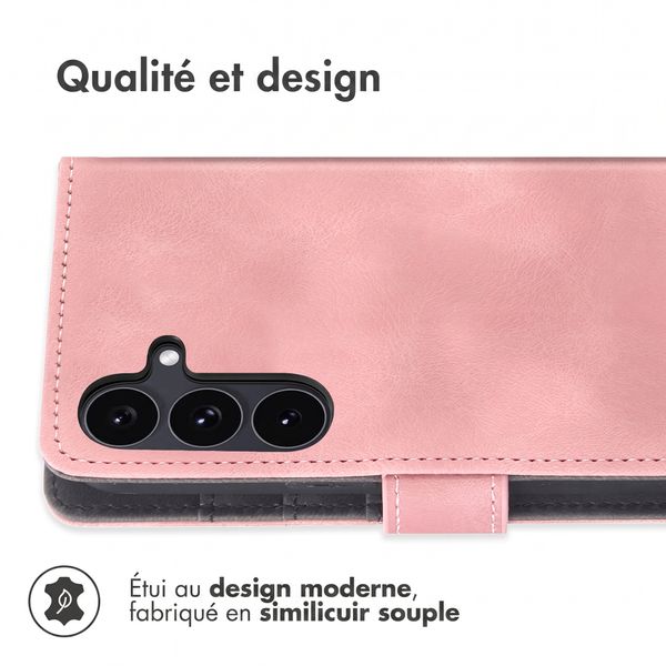 imoshion Etui de télephone portefeuille avec cordon Samsung Galaxy S26 FE - Rose