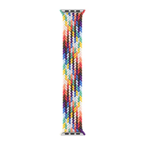 Apple Bracelet Solo tressé Apple Watch | 44/45/46/49 mm - Taille 1 - Pride Edition