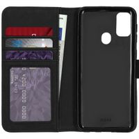 imoshion Étui de télephone portefeuille de luxe Samsung Galaxy M30s / M21 - Noir
