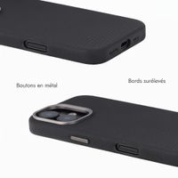 Accezz Coque arrière Mesh avec MagSafe Apple iPhone 16 - Noir