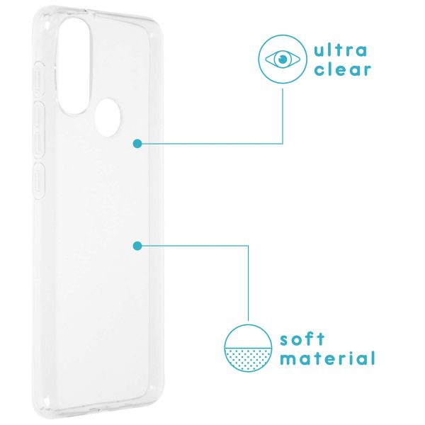 imoshion Softcase Back Cover Motorola Moto E20 - Transparent