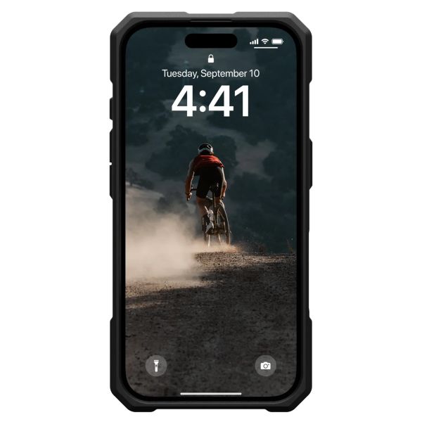 UAG Coque arrière Monarch Pro Apple iPhone 16 - Carbon Fiber