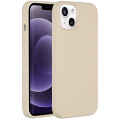 Accezz Coque Liquid Silicone Apple iPhone 14 / 13 - Stone