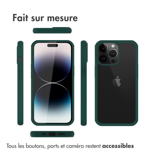 Accezz Coque de protection intégrale à 360° Apple iPhone 14 Pro - Vert