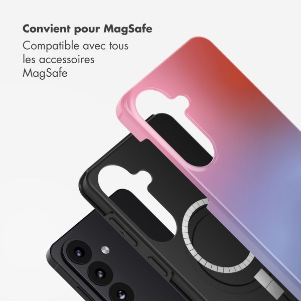 Selencia Coque arrière Vivid avec MagSafe Samsung Galaxy S26 - Gradient Soft Blush