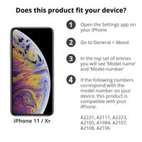 PanzerGlass Protection d'écran en verre trempé Case Friendly Apple iPhone 11 / Xr