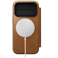 Nomad Étui de télephone portefeuille Modern Leather Folio Apple iPhone 18 Pro Max - English Tan