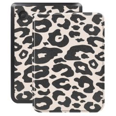 imoshion Design Slim Hard Case Sleepcover Kobo Clara Colour / BW - Leopard