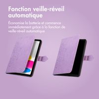 imoshion Coque tablette Apple iPad 11 (2025) 11 pouces A16 / iPad 10 (2022) 10.9 pouces - Lilas