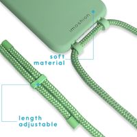 imoshion Coque de couleur avec cordon amovible Apple iPhone X / Xs - Vert