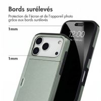 imoshion Coque arrière avec porte-cartes Apple iPhone 18 Pro / 17 Pro - Vert