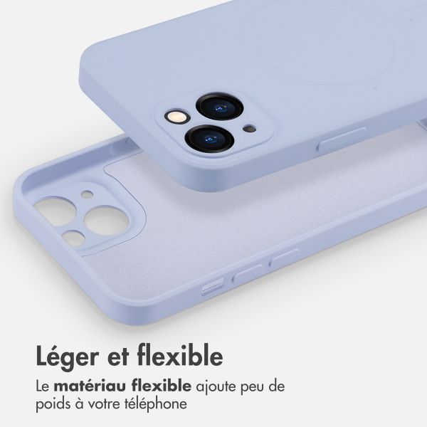 imoshion Coque Couleur avec MagSafe Apple iPhone 13 - Lila
