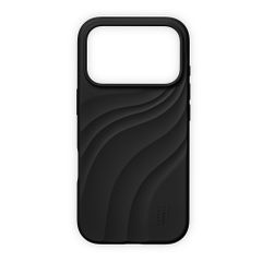 iDeal of Sweden Coque Soft Swirl Silicone MagSafe Apple iPhone 17 Pro Max - Velvet Black