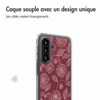 imoshion Coque Design Samsung Galaxy A18 (4G) / A17 (4G/5G) - Deep Rose