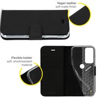 Accezz Étui de télephone Wallet Motorola Edge 20 - Noir