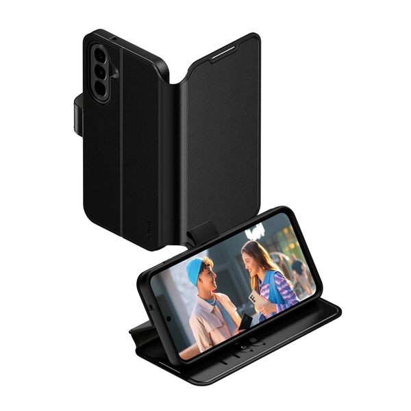 CARE by PanzerGlass Feature Wallet Case w. Kickstand avec MagSafe Samsung Galaxy A27 (5G) - Black