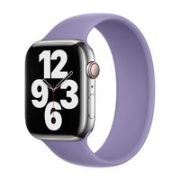 Apple Bracelet Boucle unique en Silicone Apple Watch | 38/40/41/42 mm - Taille 7 - English Lavender