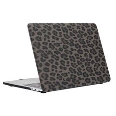 Selencia Coque Laptop Sabi imprimé panthère Apple MacBook Pro 16 pouces (2021 / 2023 M3 / 2024 M4 / 2026 M5) - Midnight Black